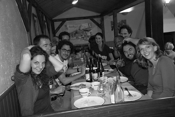 Soirée avec les adhérents Kikentaï Soirée avec les membres du cours Self Defense