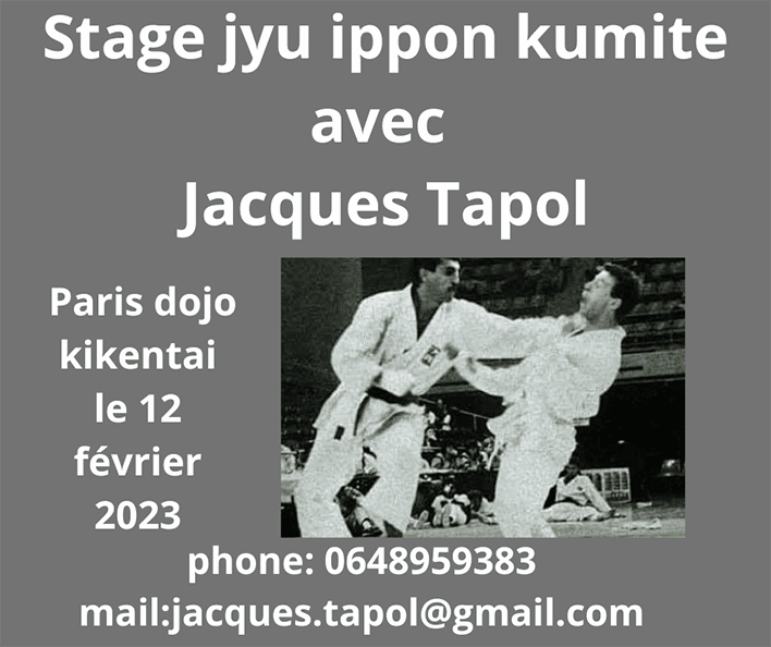 Stage Jyu Ippon Kumite - Février 2023