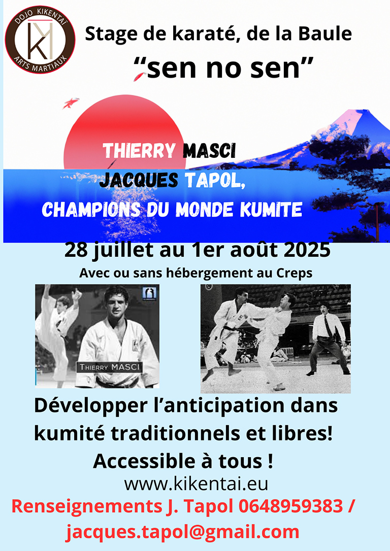 Stage de La Baule - 28 Juillet au 1er Août 2025